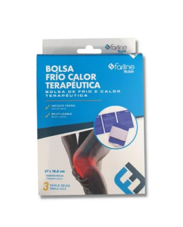 FARLINE BOLSA DE CALOR Y FRÍO TERAPÉUTICO 37 X 16.80
