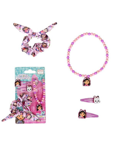 CASA DE BONECAS DA GABBY CONJUNTO ACESSÓRIOS 4 PEÇAS