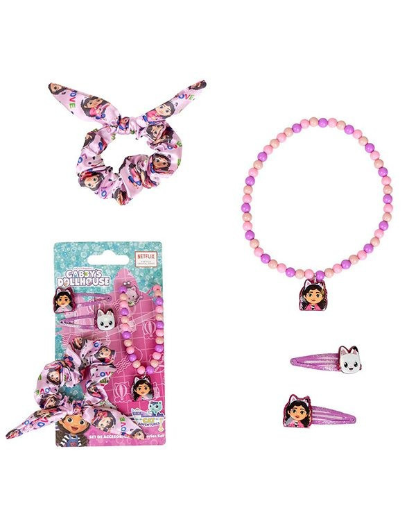CASA DE BONECAS DA GABBY CONJUNTO ACESSÓRIOS 4 PEÇAS