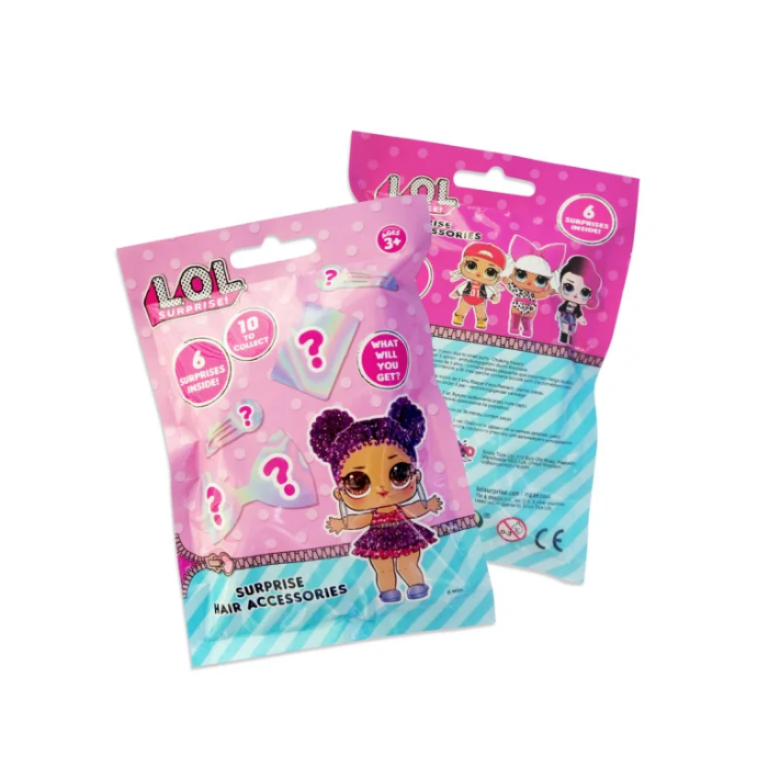 LOL SURPRISE BOLSA SURPRESA 6 ACESSÓRIOS CABELO
