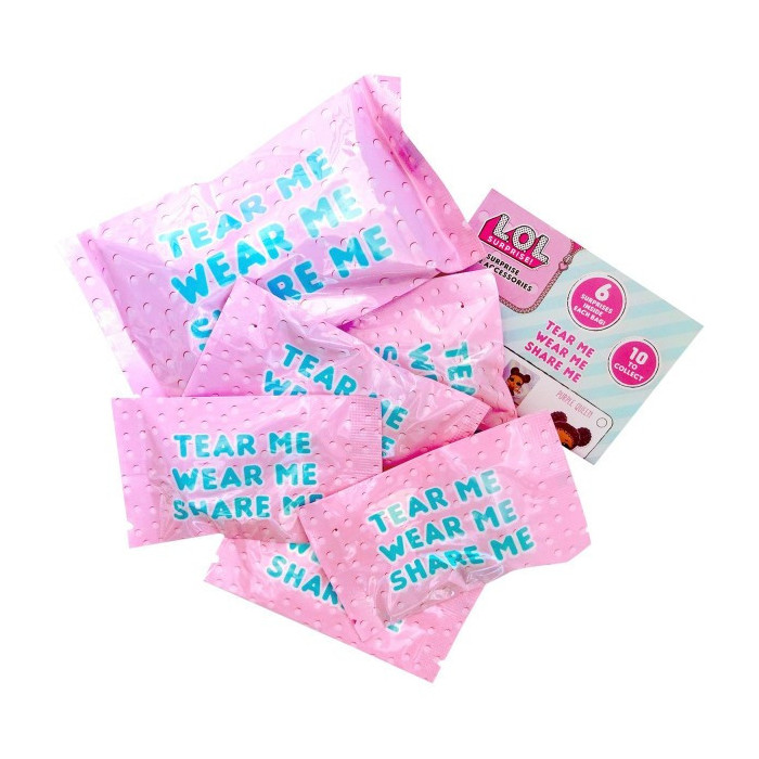 Bolsa sorpresa LOL Surprise con 6 accesorios para el cabello