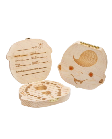 CAIXA PORTA DENTES MENINO ÂMBAR