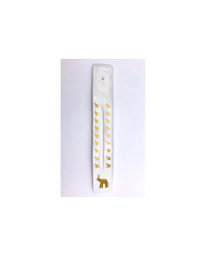 SUPORTE INCENSO RÉGUA BRANCO ELEFANTE