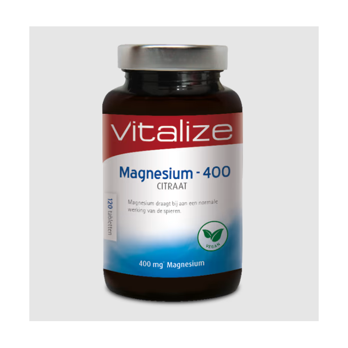 VITALIZE CITRATO DE MÁGNESIO 400 MG 120 COMPRIMIDOS