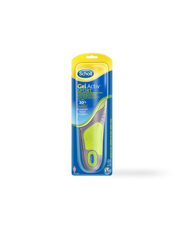 SCHOLL GEL ACTIV PALMILHAS SPORT MULHER 35.5-40.5 2 UNID