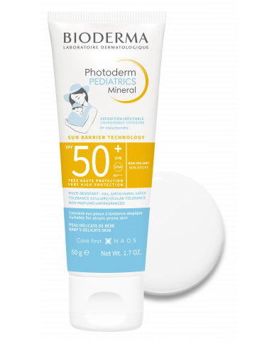 BIODERMA PHOTODERM PEDIATRICS MINERAL SPF 50+ 50G