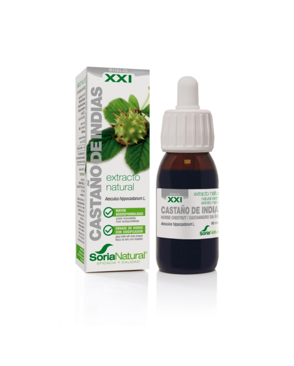 SORIA NATURAL EXTRATO CASTANHA DA INDIA XXI 50 ML