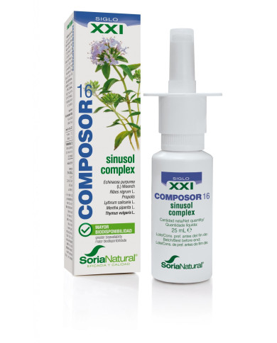 SORIA NATURAL COMPOSITOR 16 SINUSOL COMPLEX XXI 25 ML