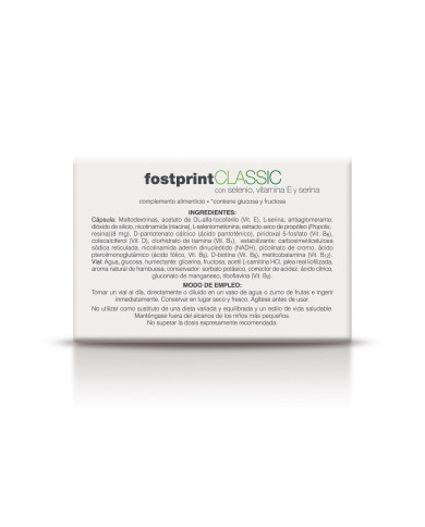 SORIA NATURAL FOSTPRINT CLASSIC 20 AMPOLAS
