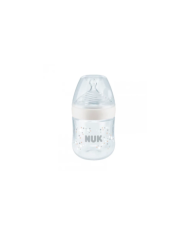 NUK NATURE SENSE BIBERÓN CRISTAL TETE SILICONA S BLANCO 120 ML