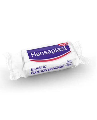 HANSAPLAST LIGADURA ELÁSTICA 8 CM X 4 M