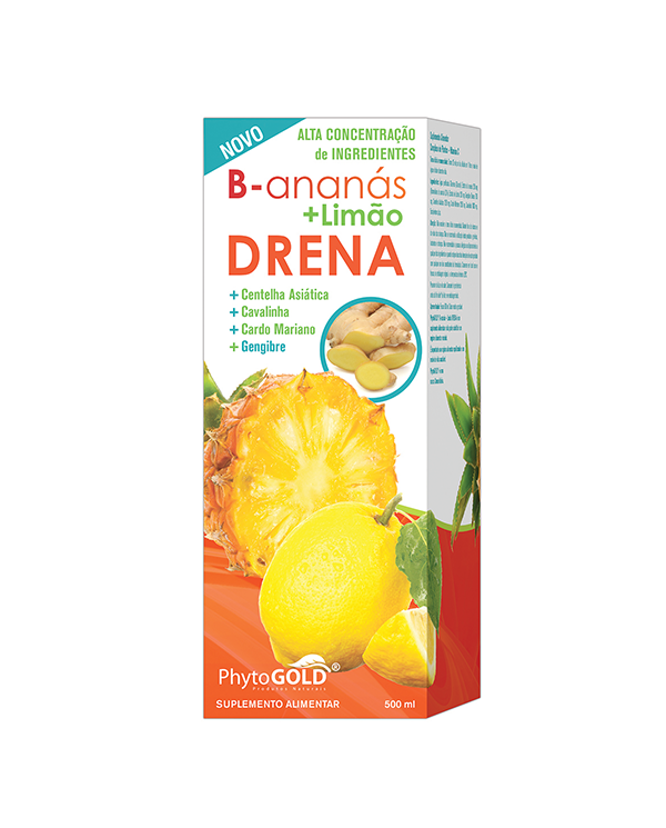 DRENA B-ANANÁS + LIMÃO