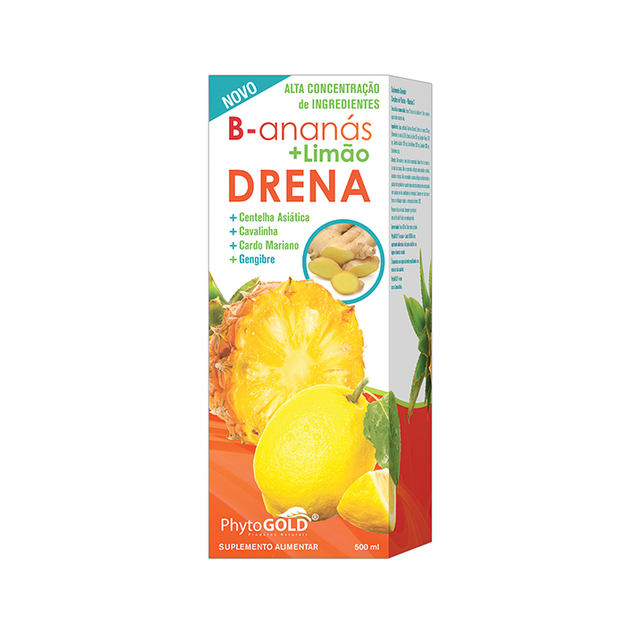 DRENA B-ANANÁS + LIMÃO