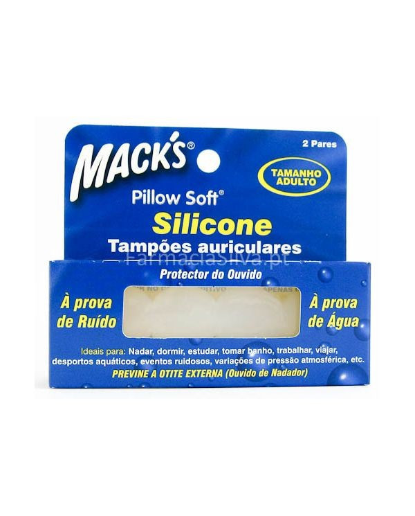 MASK´S TAMPÕES AURICOLARES SILICONE 2 PARES