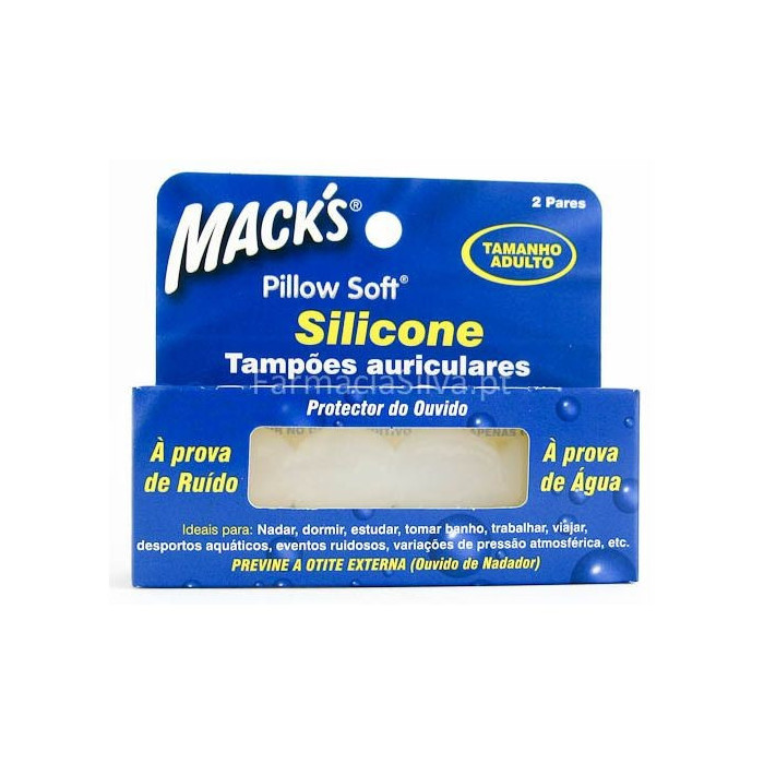 MASK´S TAMPÕES AURICOLARES SILICONE 2 PARES