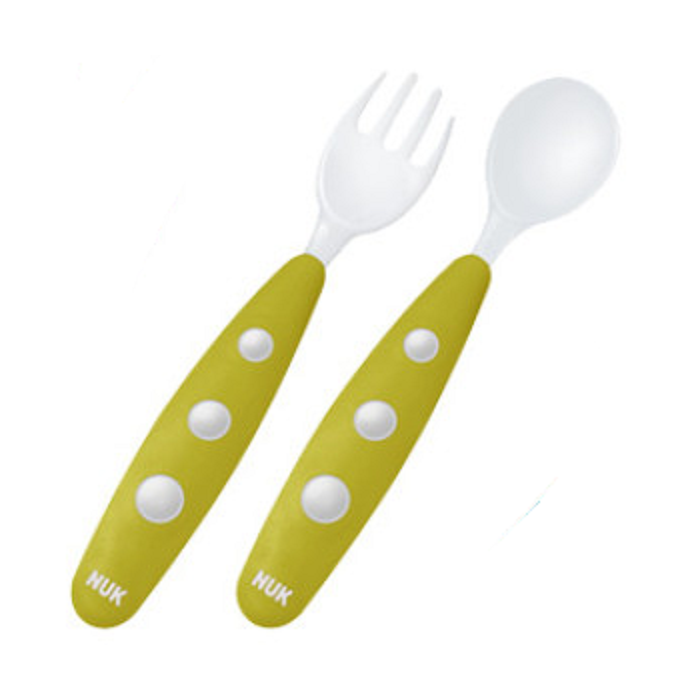 NUK CONJUNTO DE TALHERES  +8M VERDE