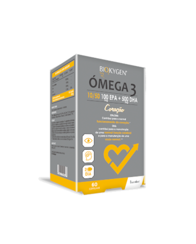 BIOKYGEN ÓMEGA 3 10/50 100 MG  EPA + 500 MG  DHA