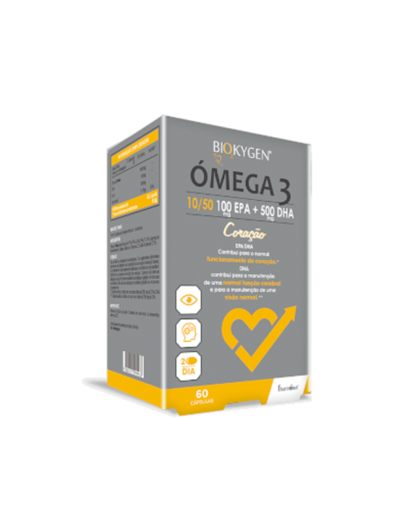 BIOKYGEN ÓMEGA 3 10/50 100 MG  EPA + 500 MG  DHA