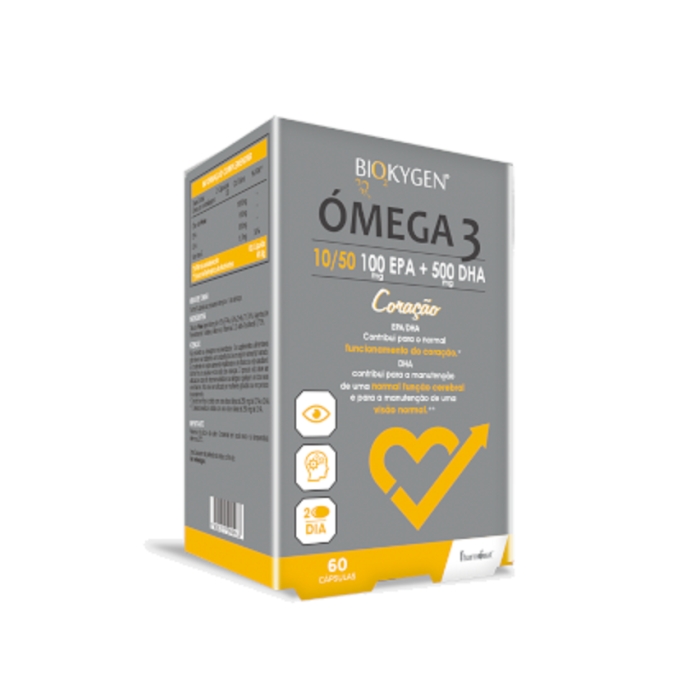 BIOKYGEN ÓMEGA 3 10/50 100 MG  EPA + 500 MG  DHA