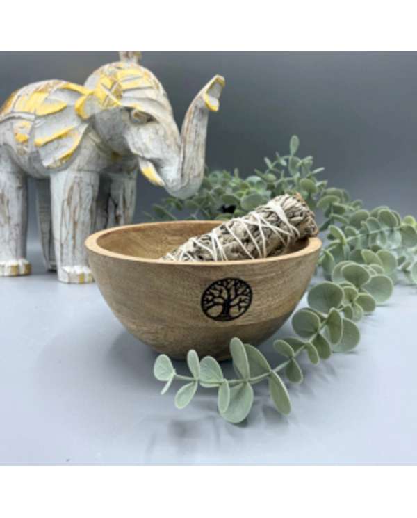 TAÇA MADEIRA RITUAIS ÁRVORE DA VIDA