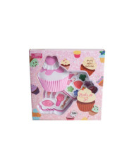 CONJUNTO MAQUILHAGEM CUPCAKE +3 ANOS
