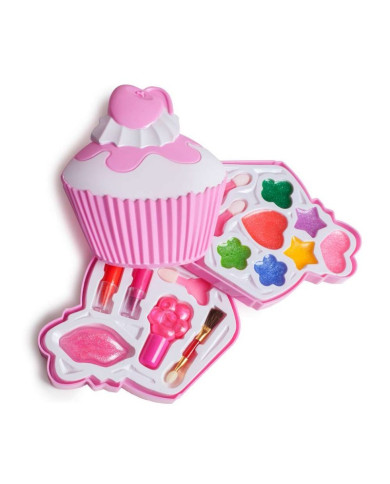 SET DE MAQUILLAJE DE CUPCAKES PARA NIÑOSDE 3 AÑOS EN ADELANTE