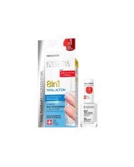 EVELINE TRATAMENTO DE UNHAS 8 EM 1 TOTAL ACTION 12 ML