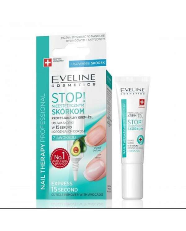 EVELINE NAIL THERAPY GEL-CREMA QUITACUTILES 12 ML