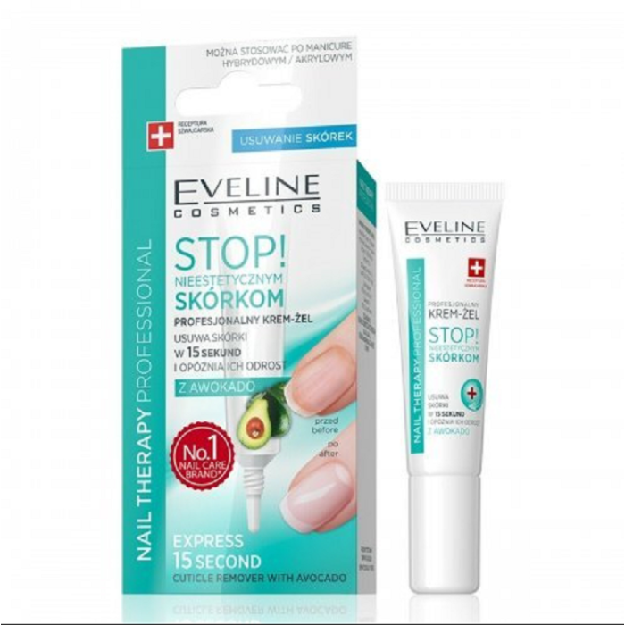 EVELINE NAIL THERAPY GEL-CREMA QUITACUTILES 12 ML