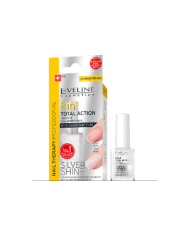 EVELINE TRATAMENTO DE UNHAS 8 EM 1 TOTAL ACTION SILVER 12 ML