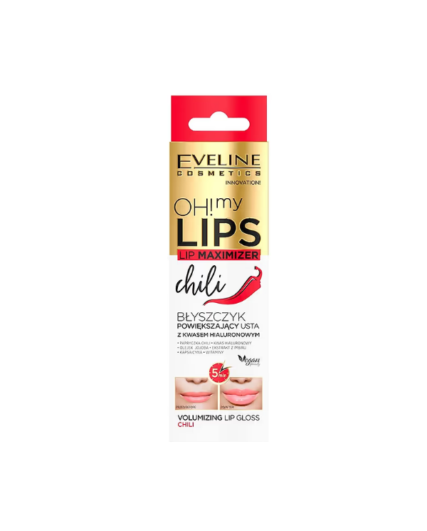 EVELINE OH MY LIPS MAXIMIZER GLOSS CHILI 4,5ML