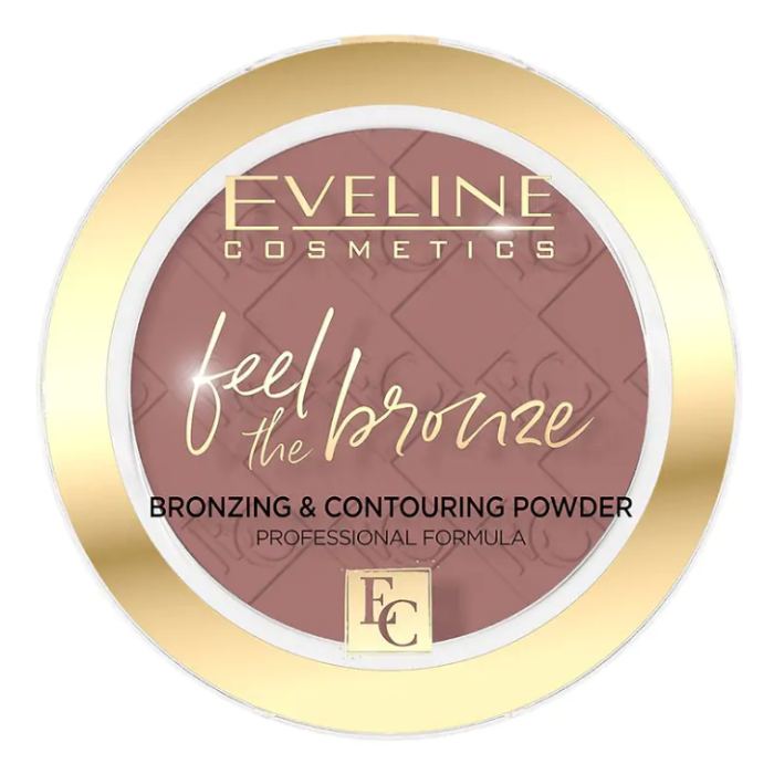 EVELINE FEEL THE BRONZE PÓ BRONZEADOR E CONTORNO 02 CHOCOLATE CAKE 4G