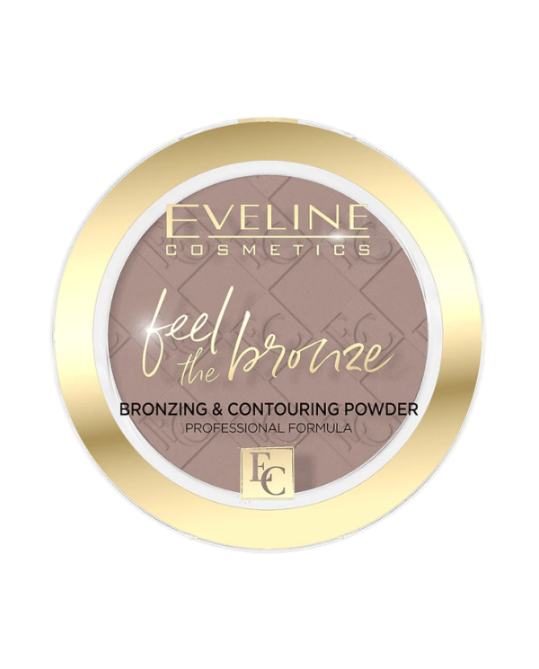 EVELINE FEEL THE BRONZE PÓ BRONZEADOR E CONTORNO 01 MILKY WAY 4G