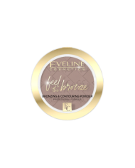 EVELINE FEEL THE BRONZE PÓ BRONZEADOR E CONTORNO 01 MILKY WAY 4G