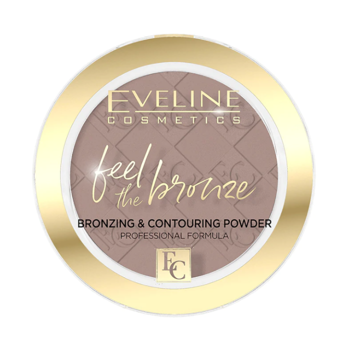 EVELINE FEEL THE BRONZE PÓ BRONZEADOR E CONTORNO 01 MILKY WAY 4G