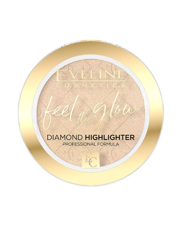 EVELINE FEEL THE GLOW ILUMINADOR 01 SPARKLE 4,5G
