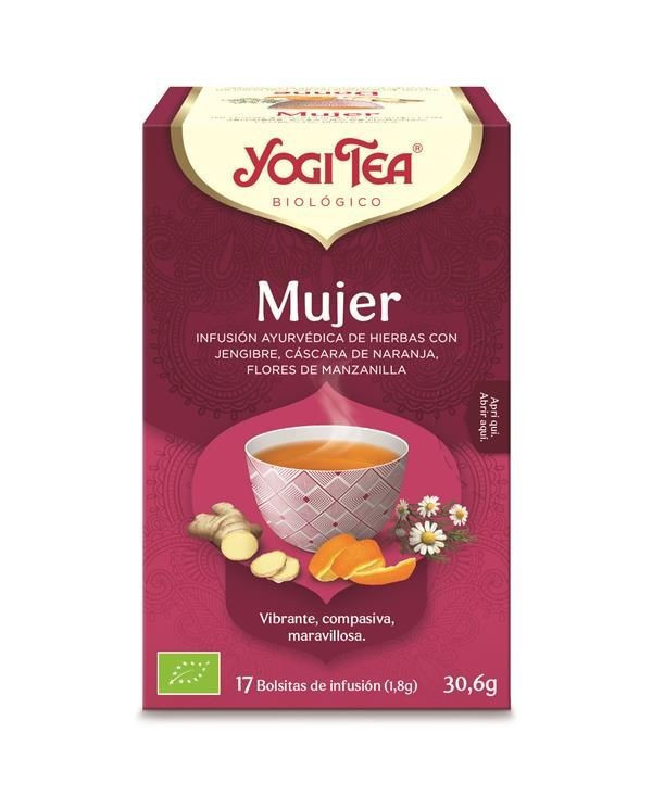 YOGI TEA MULHER CHÁ 17 SAQUETAS