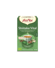 YOGI TEA CHÁ SHIITAKE VITAL 17 SAQUETAS