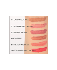 EVELINE VARIÉTÉ SATIN BATOM LÍQUIDO MATE NR 05 PEACH MOUSSE 4.5ML