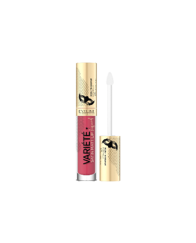 EVELINE VARIÉTÉ SATIN BATOM LÍQUIDO MATE NR 06 STRAWBERRY COCKTAIL 4.5ML