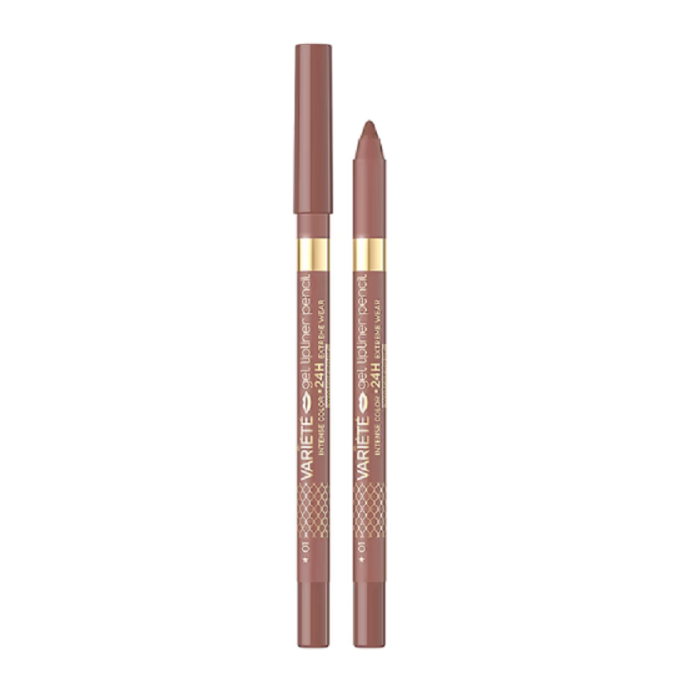 EVELINE VARIÉTÉ LÁPIS LÁBIOS MATE WATERPROOF NR 1 NUDE