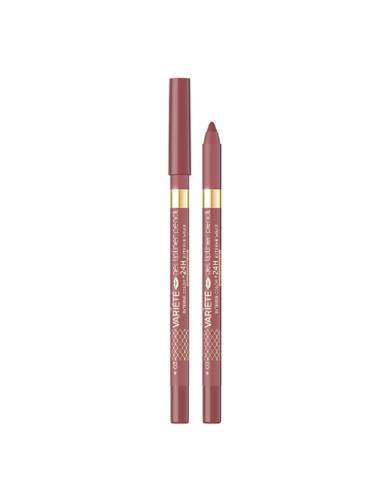 EVELINE VARIÉTÉ LÁPIS LÁBIOS MATE WATERPROOF NR 3 DUSTY ROSE