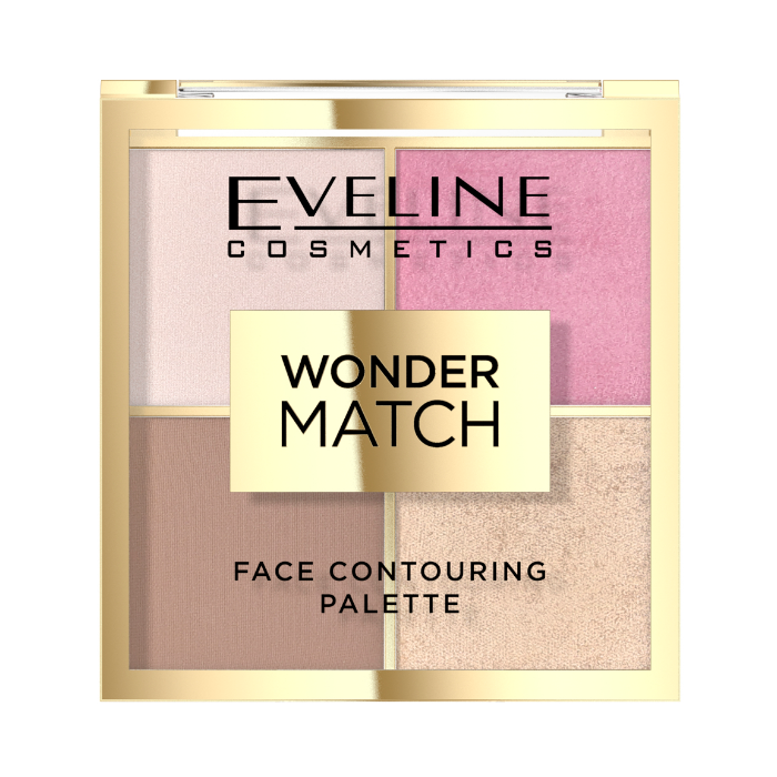 EVELINE WONDER MATCH PALETE CONTORNO 4 EM 1 NR 01