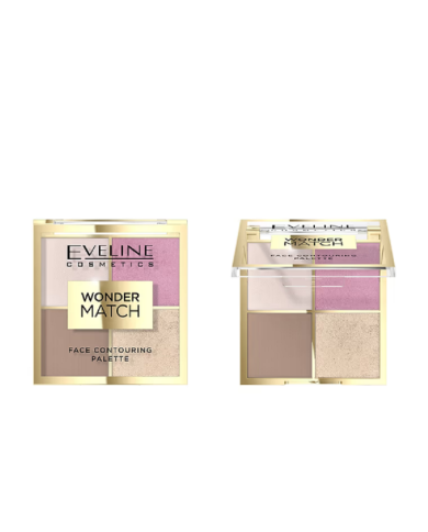EVELINE WONDER MATCH PALETE CONTORNO 4 EM 1 NR 01