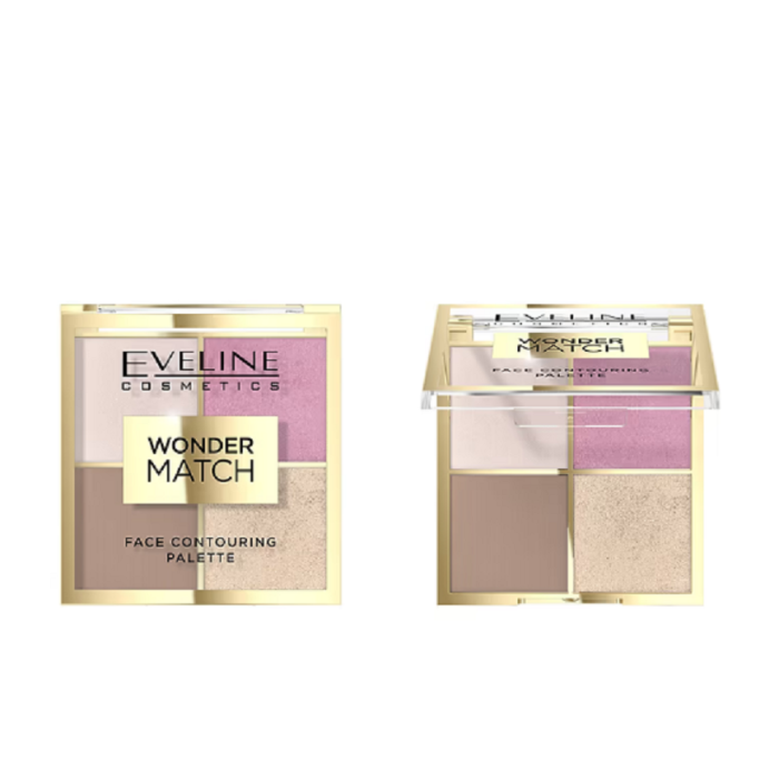 EVELINE WONDER MATCH PALETE CONTORNO 4 EM 1 NR 01