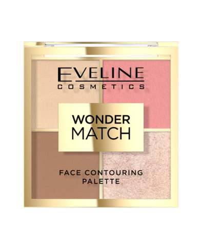 EVELINE WONDER MATCH PALETE CONTORNO 4 EM 1 NR 02
