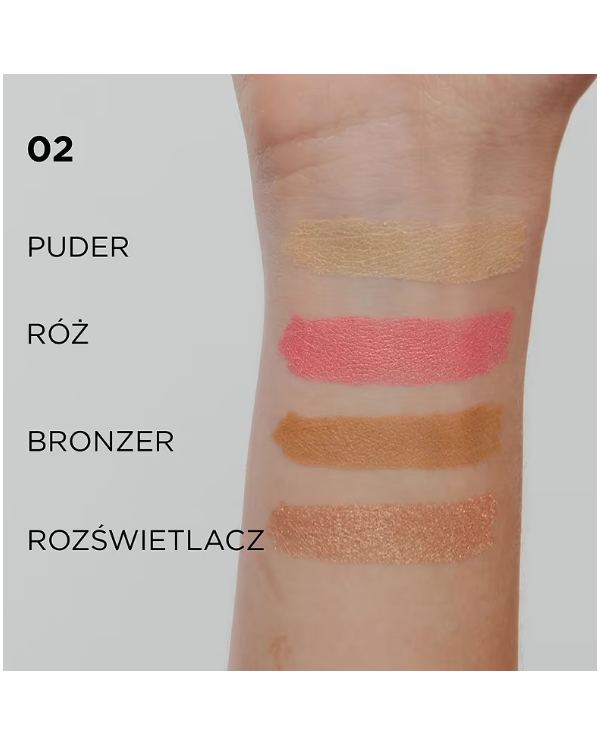 EVELINE WONDER MATCH PALETE CONTORNO 4 EM 1 NR 02