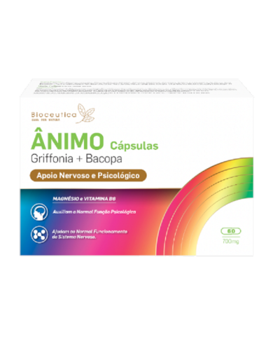 ÂNIMO GRIFFONIA + BACOPA 60 CÁPSULAS