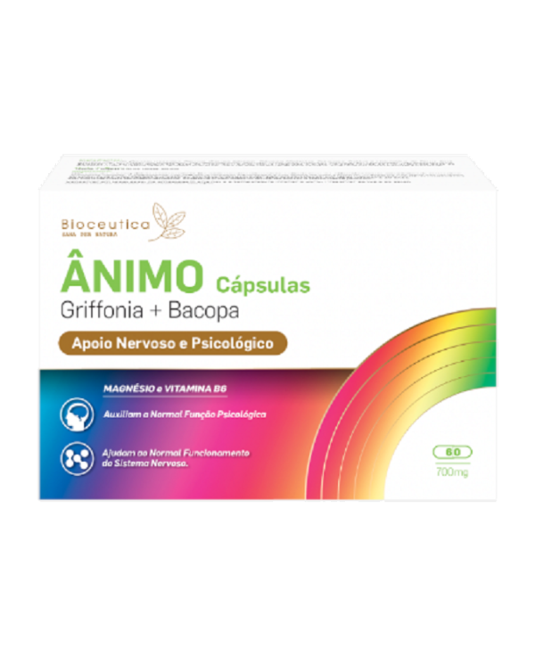 ÂNIMO GRIFFONIA + BACOPA 60 CÁPSULAS