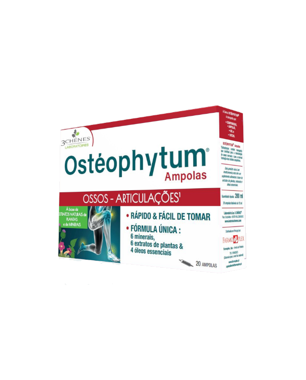 OSTEOPHYTUM ARTICULAÇÕES 20 AMPOLAS BEBIVEIS DE 10ML